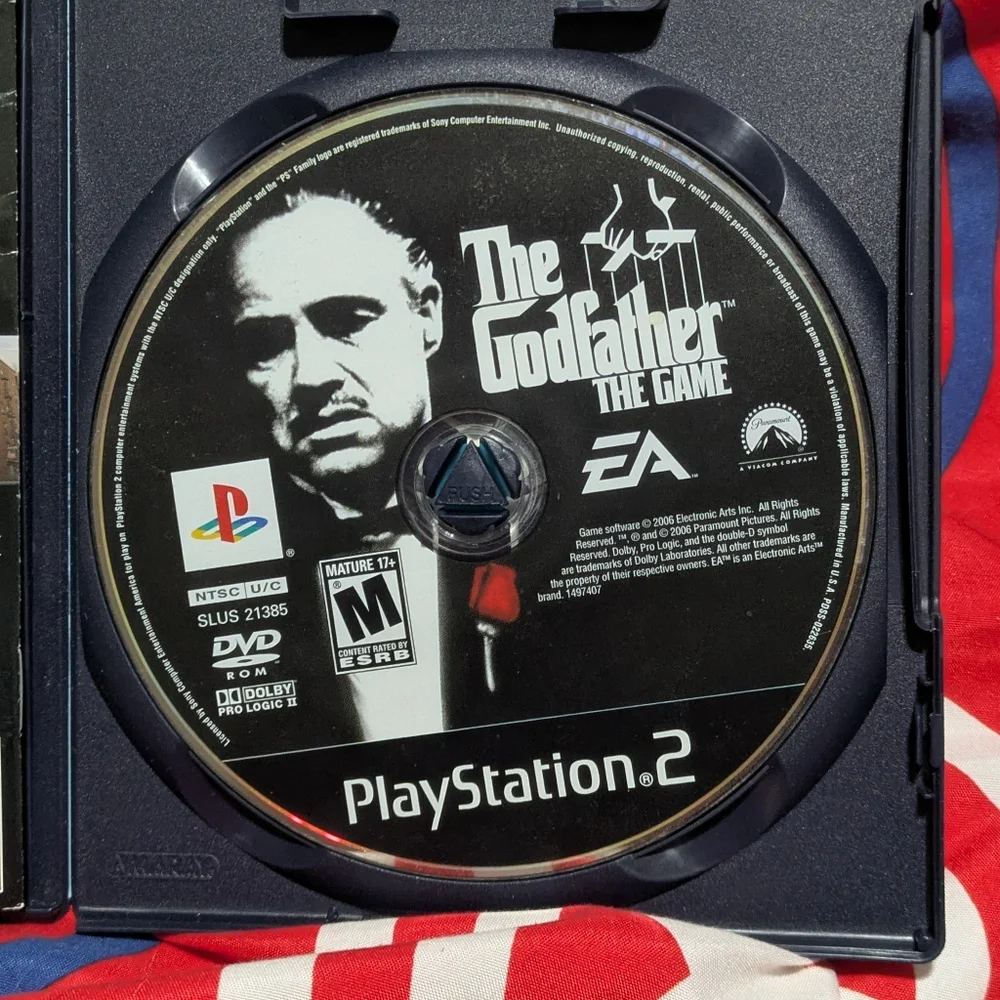 THE GODFATHER The Game | Sony PS2 Black Label 👉 CIB | VG+ - Picture 3 of 4